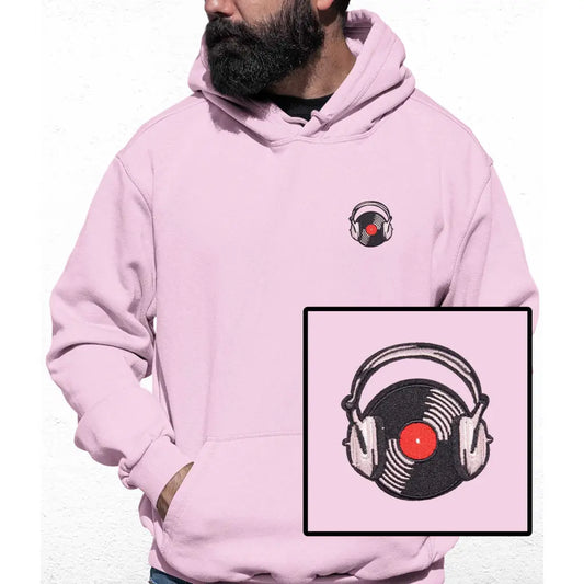 Disk Embroidered Colour Hoodie - Tshirtpark.com