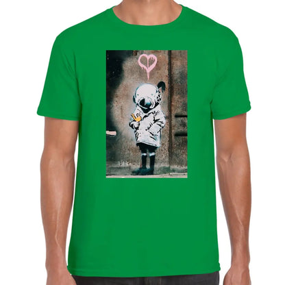 Dive Mask Girl Banksy T-Shirt - Tshirtpark.com