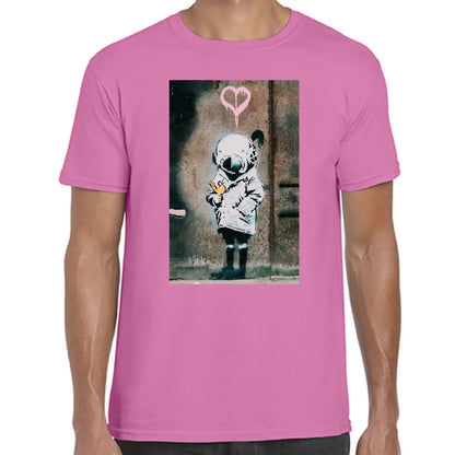 Dive Mask Girl Banksy T-Shirt - Tshirtpark.com