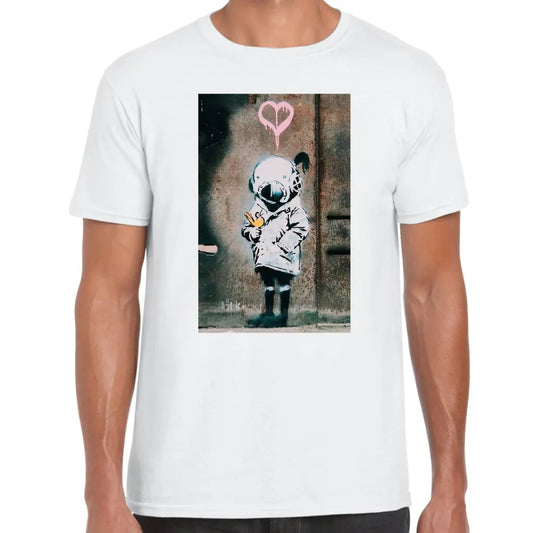 Dive Mask Girl Banksy T-Shirt - Tshirtpark.com