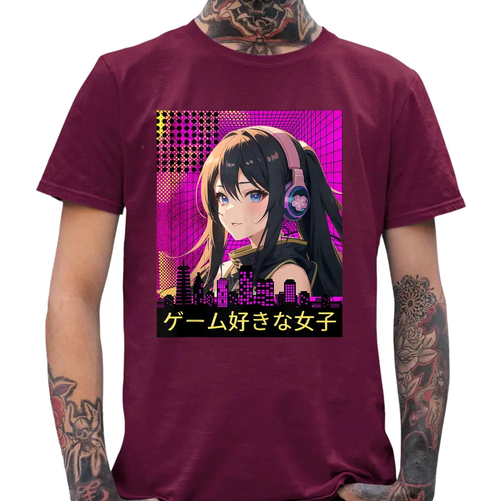 DJ Anime Girl T-Shirt - Tshirtpark.com