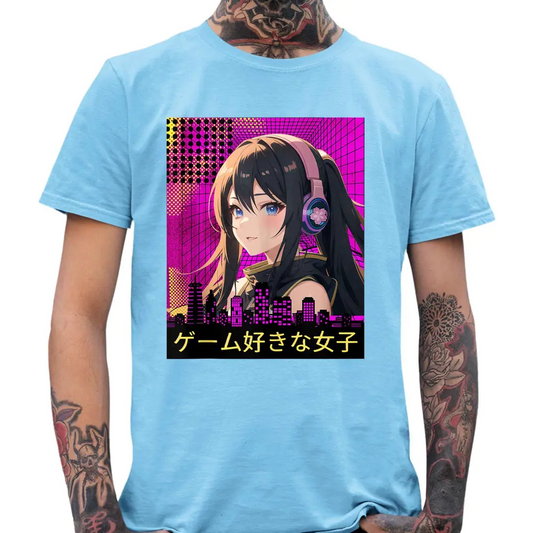 DJ Anime Girl T-Shirt - Tshirtpark.com