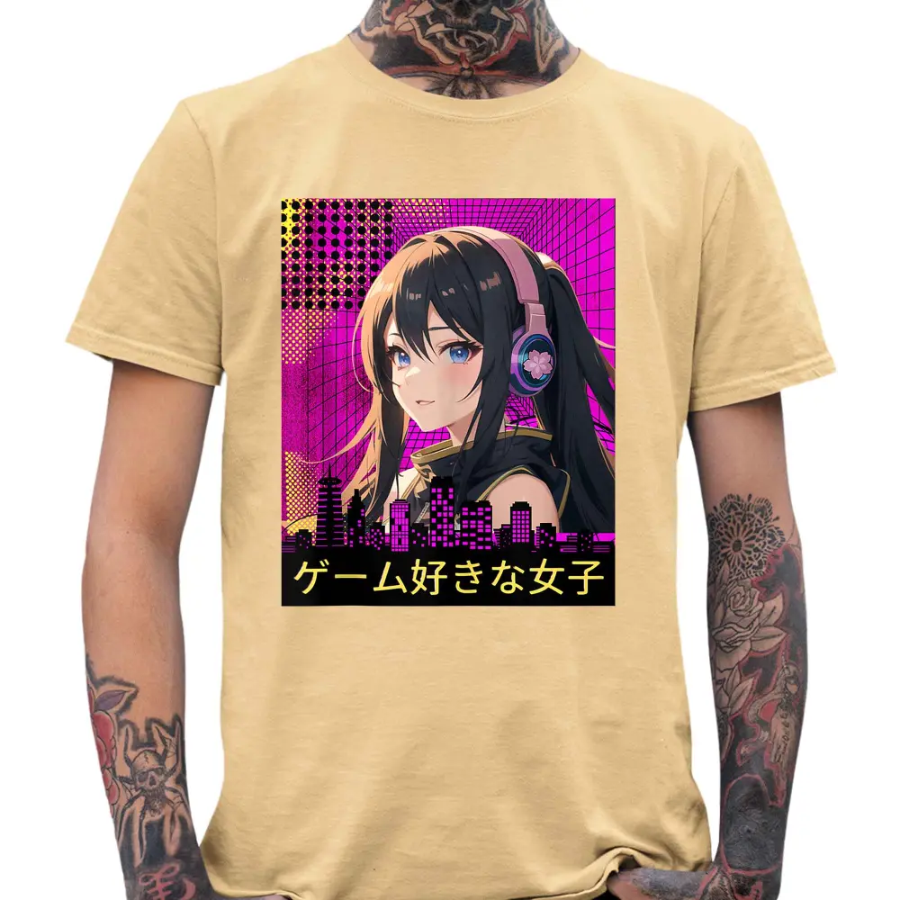 DJ Anime Girl T-Shirt - Tshirtpark.com