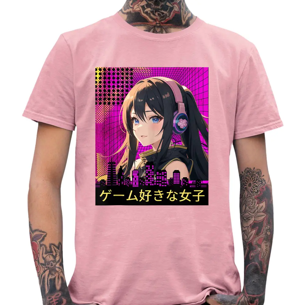 DJ Anime Girl T-Shirt - Tshirtpark.com