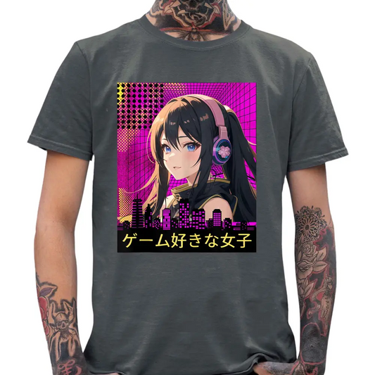 DJ Anime Girl T-Shirt - Tshirtpark.com