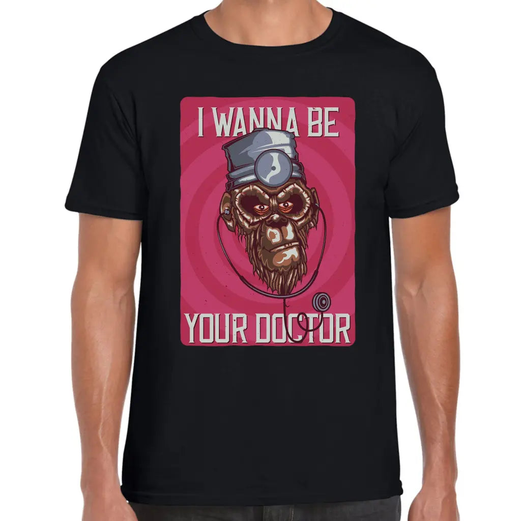 Doctor Monkey T-Shirt - Tshirtpark.com