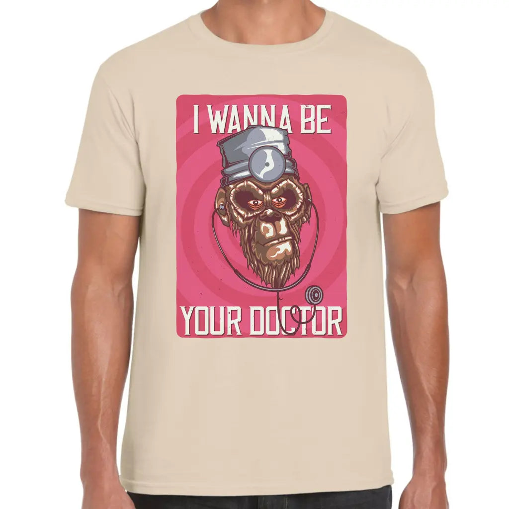 Doctor Monkey T-Shirt - Tshirtpark.com