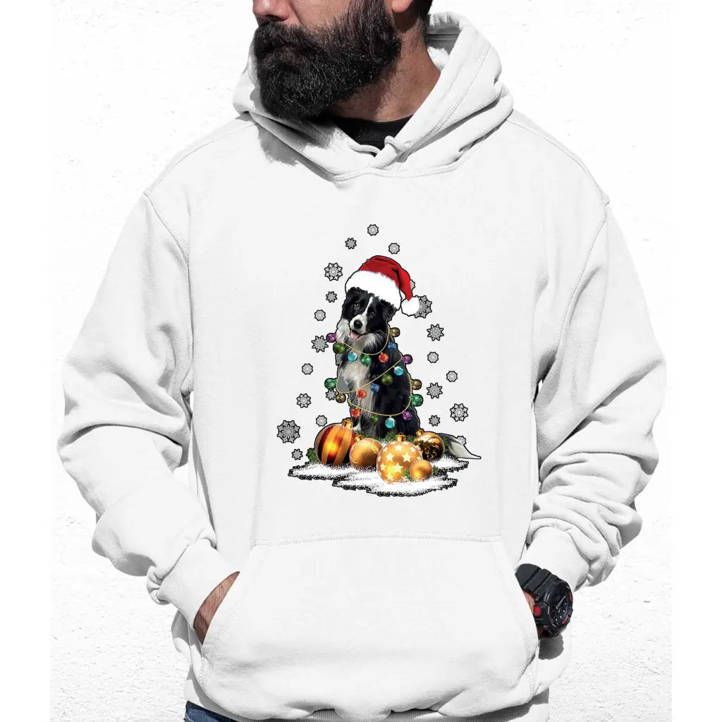 Dog Christmas Tree Colour Hoodie - Tshirtpark.com