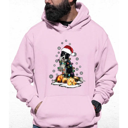 Dog Christmas Tree Colour Hoodie - Tshirtpark.com