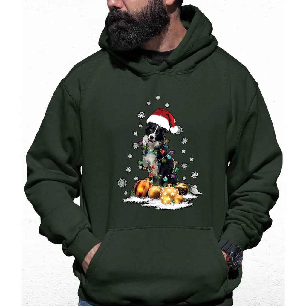 Dog Christmas Tree Colour Hoodie - Tshirtpark.com