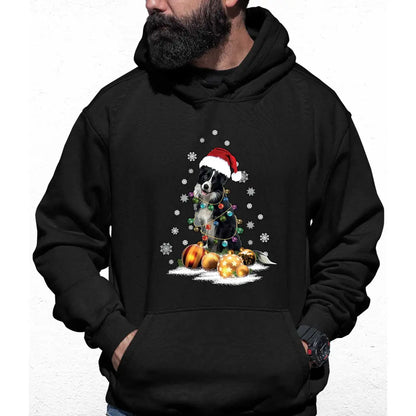 Dog Christmas Tree Colour Hoodie - Tshirtpark.com