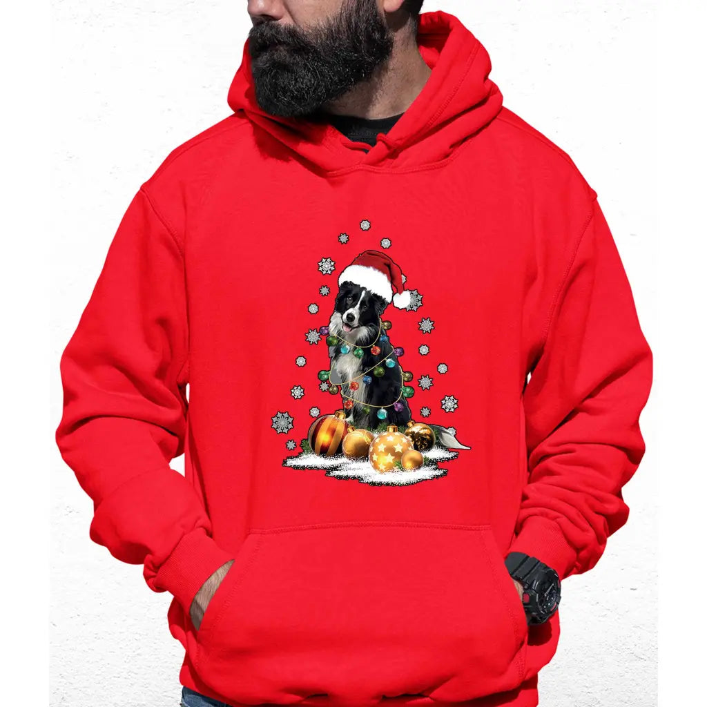 Dog Christmas Tree Colour Hoodie - Tshirtpark.com