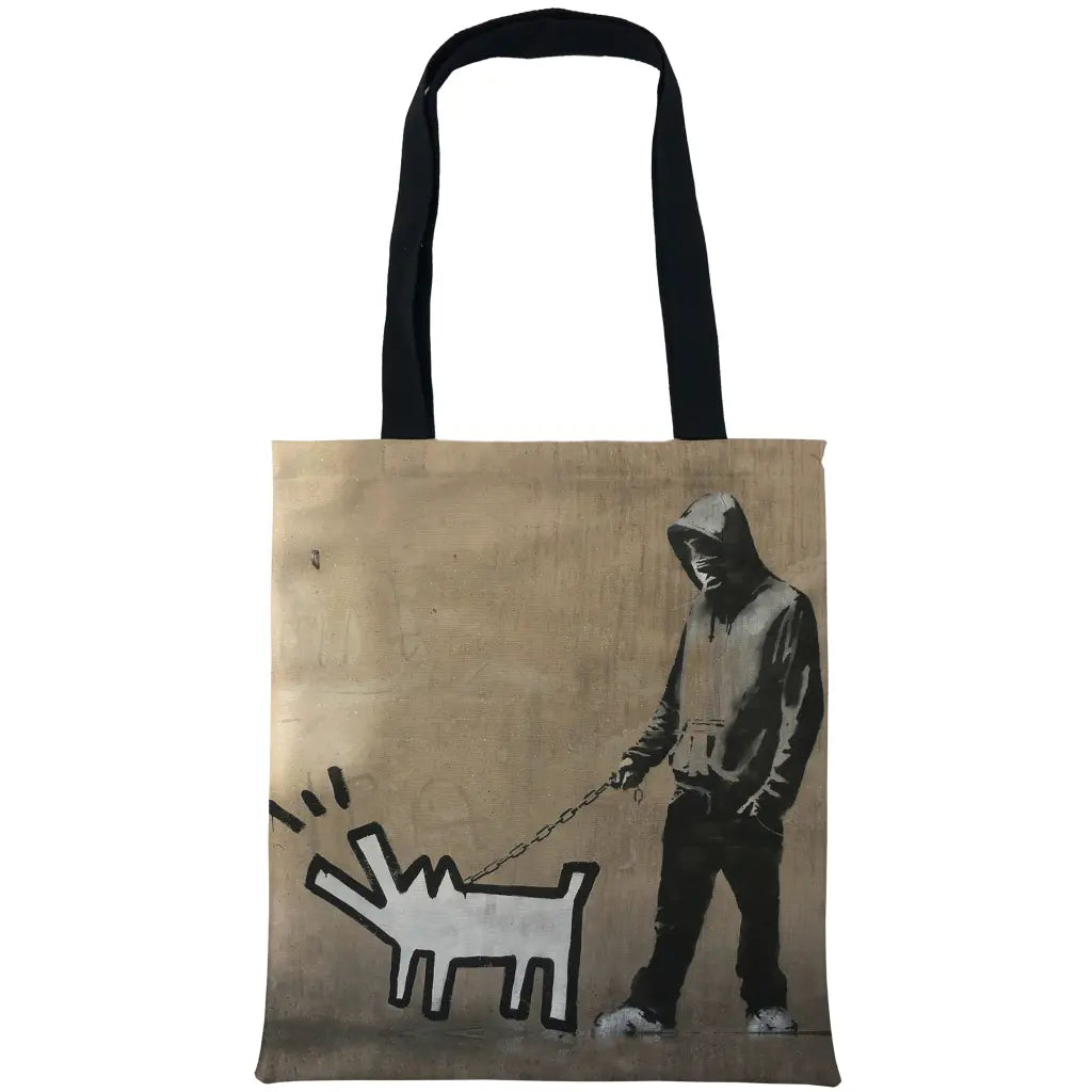 Dog On A Leash Bags - Tshirtpark.com