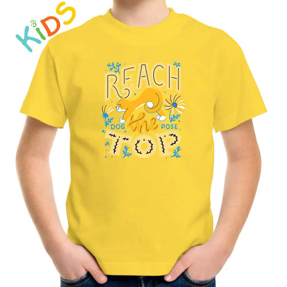 Dog Pose Kids T-shirt - Tshirtpark.com