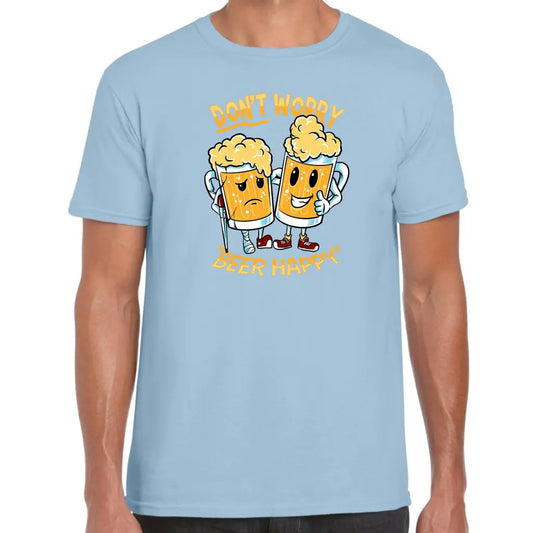 Don’t Worry Beer Happy T-Shirt - Tshirtpark.com