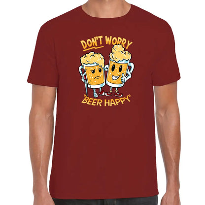 Don’t Worry Beer Happy T-Shirt - Tshirtpark.com