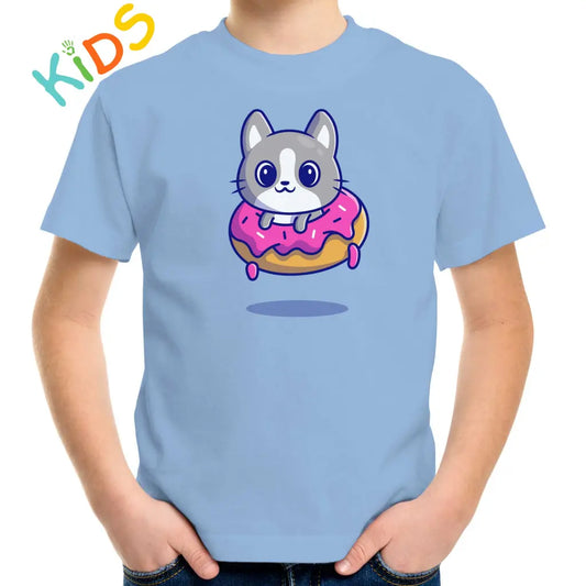 Donut Cat Kids T-shirt - Tshirtpark.com