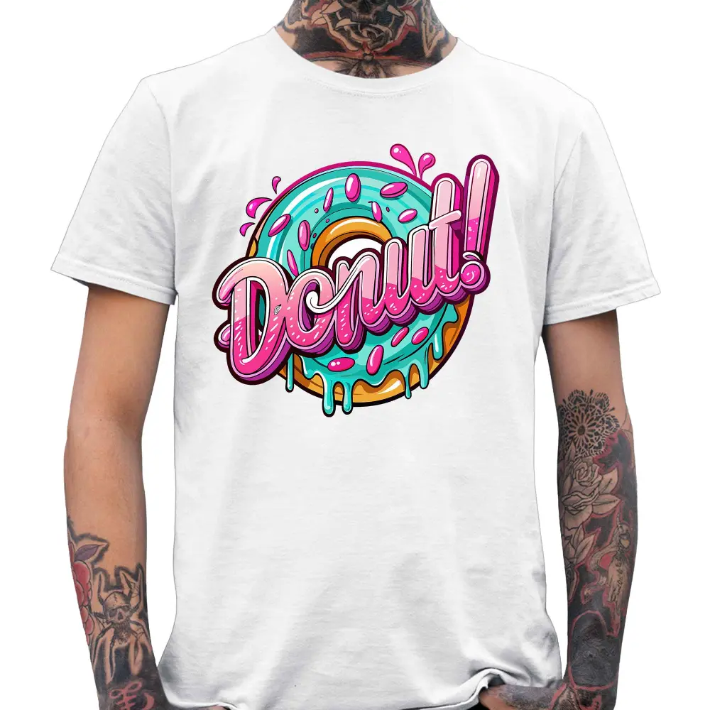 Donut Retro T-Shirt - Tshirtpark.com