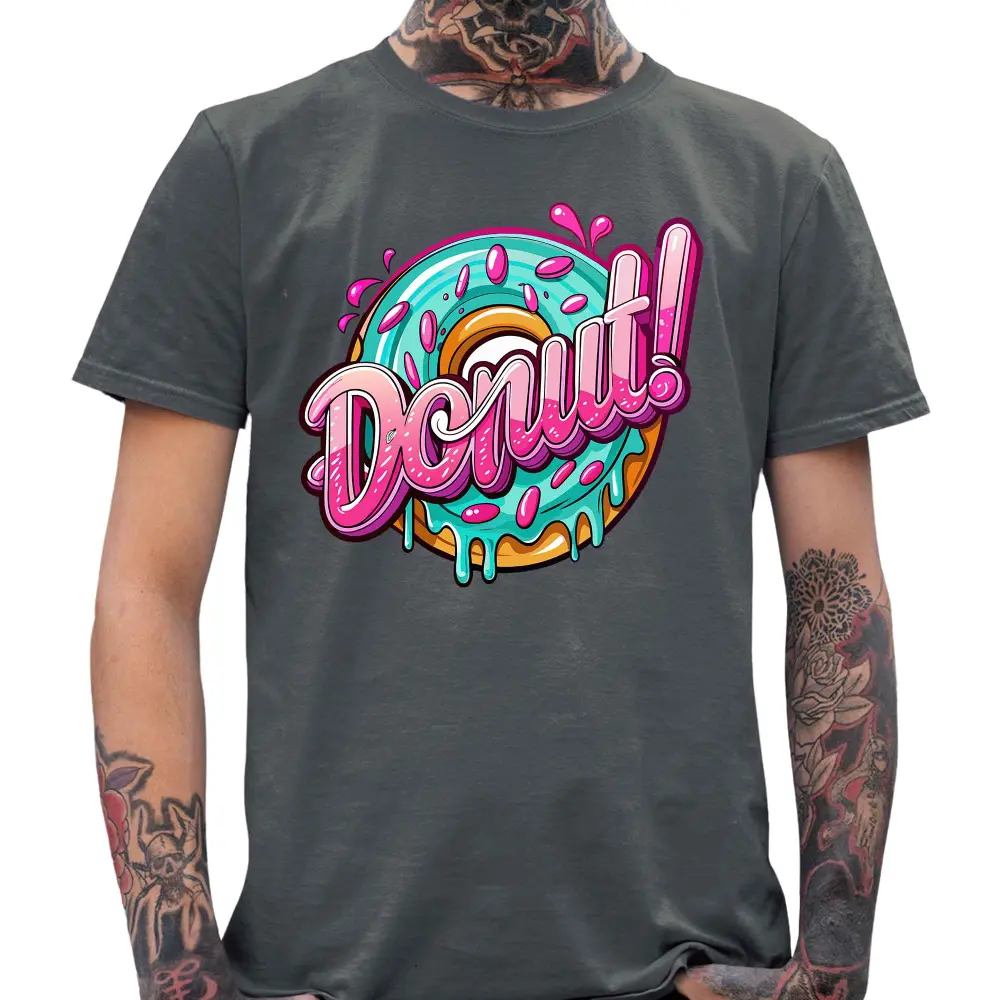 Donut Retro T-Shirt - Tshirtpark.com