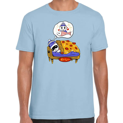 Dreamer Panda Pizza T-Shirt - Tshirtpark.com