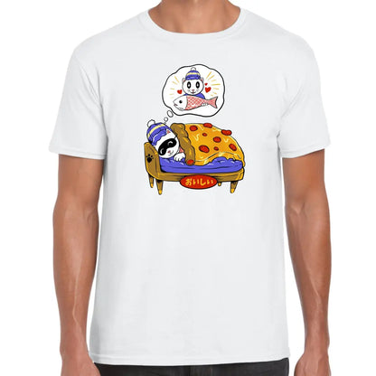Dreamer Panda Pizza T-Shirt - Tshirtpark.com