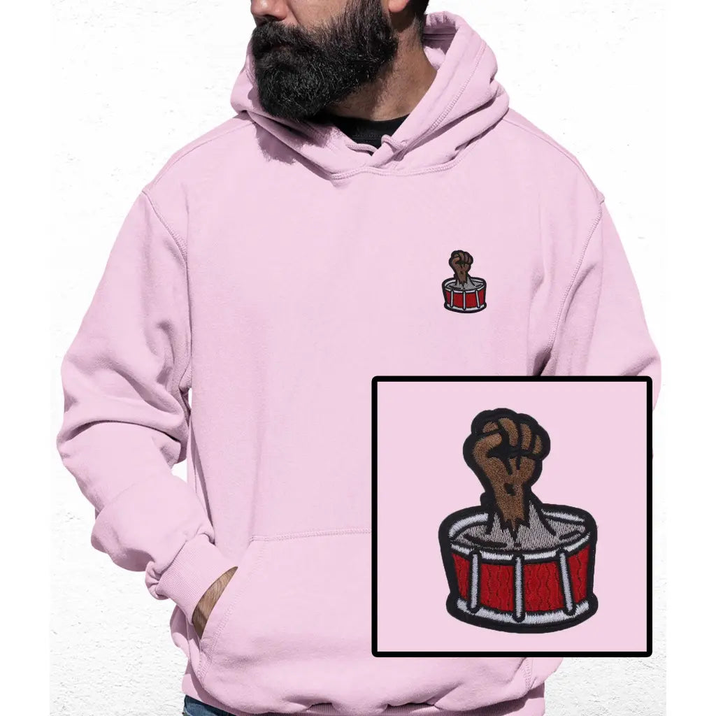 Drum Monster Embroidered Colour Hoodie - Tshirtpark.com