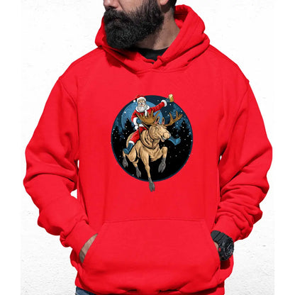 Drunk Santa Colour Hoodie - Tshirtpark.com