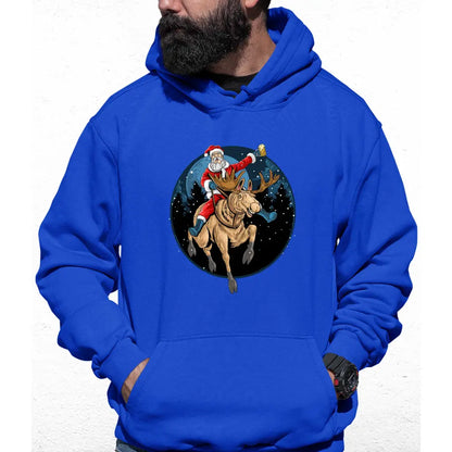 Drunk Santa Colour Hoodie - Tshirtpark.com