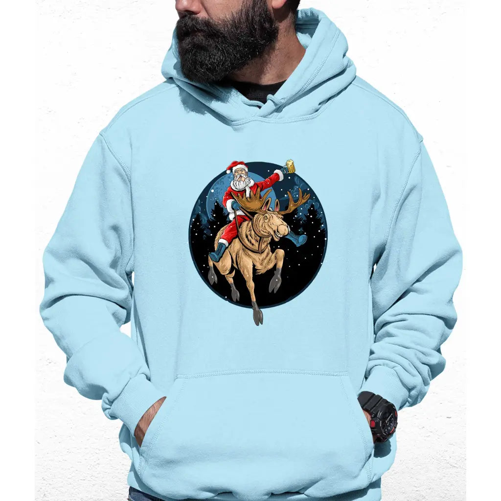 Drunk Santa Colour Hoodie - Tshirtpark.com