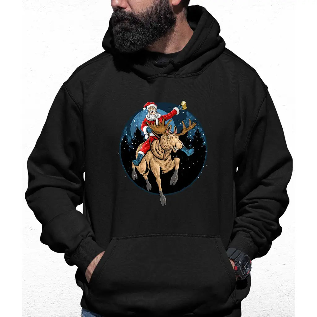 Drunk Santa Colour Hoodie - Tshirtpark.com