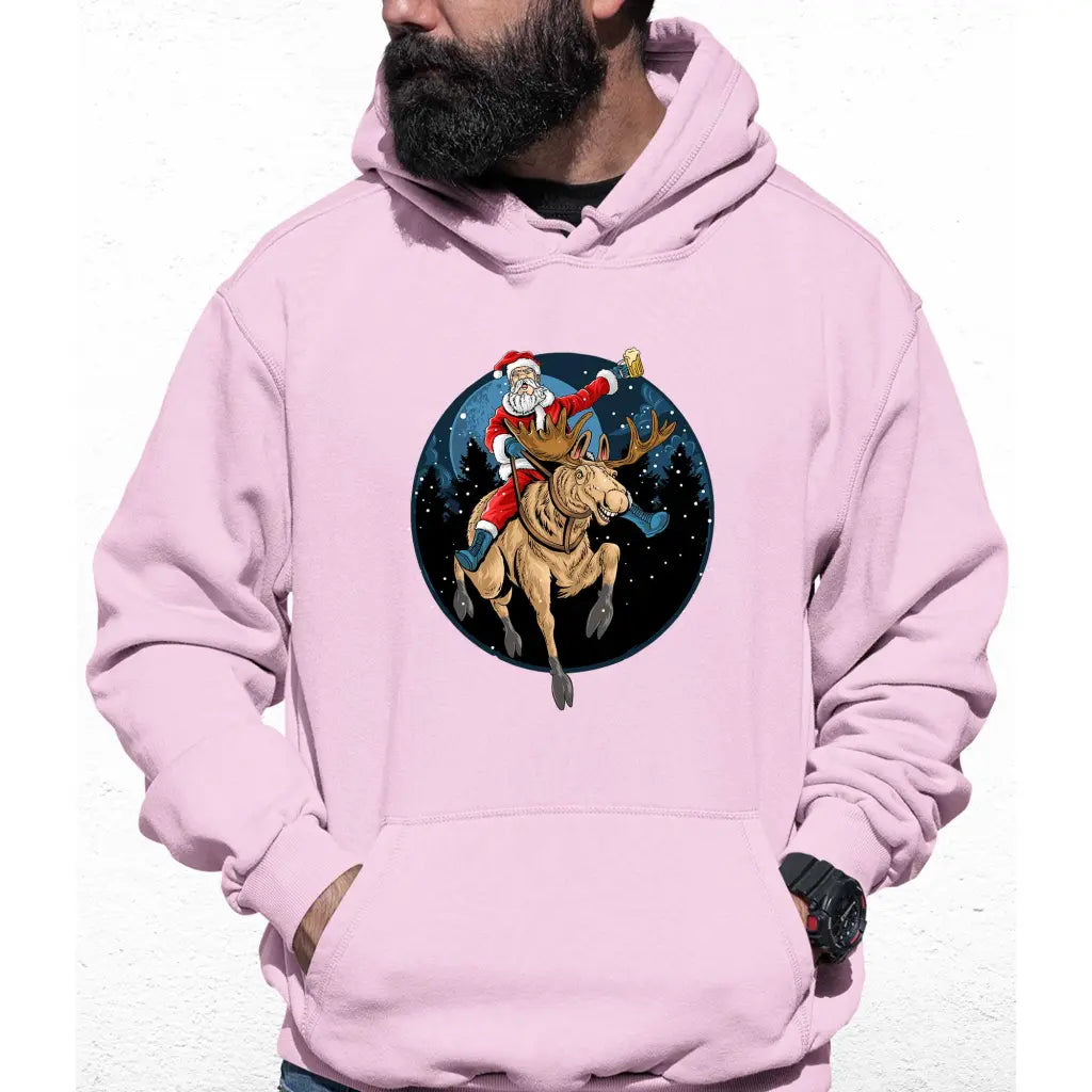 Drunk Santa Colour Hoodie - Tshirtpark.com