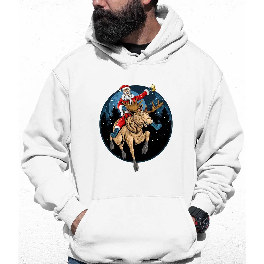 Drunk Santa Colour Hoodie - Tshirtpark.com