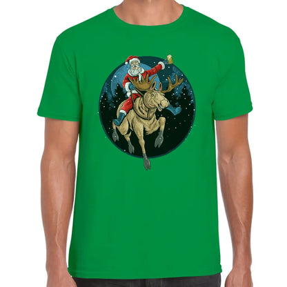 Drunk Santa T-Shirt - Tshirtpark.com