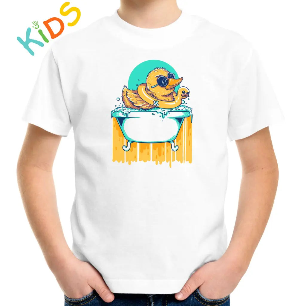 Duck Bath Time Kids T-shirt - Tshirtpark.com