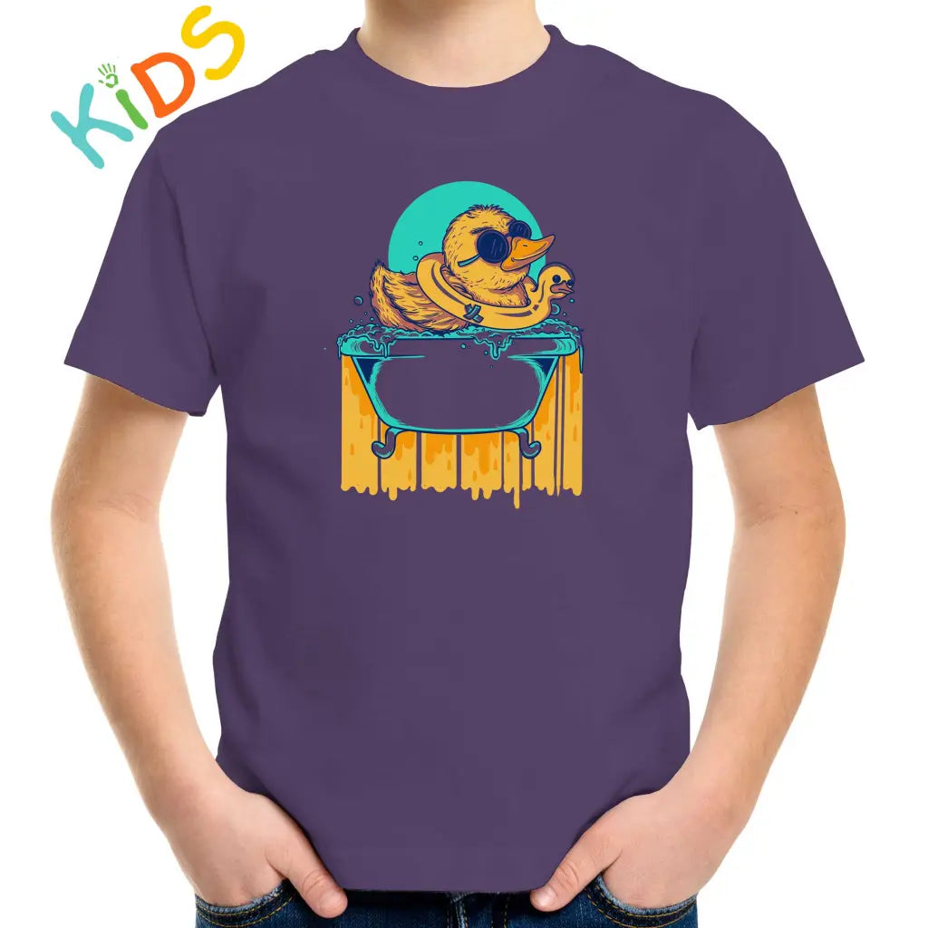 Duck Bath Time Kids T-shirt - Tshirtpark.com