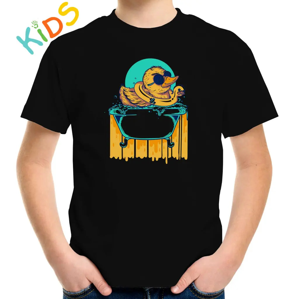 Duck Bath Time Kids T-shirt - Tshirtpark.com