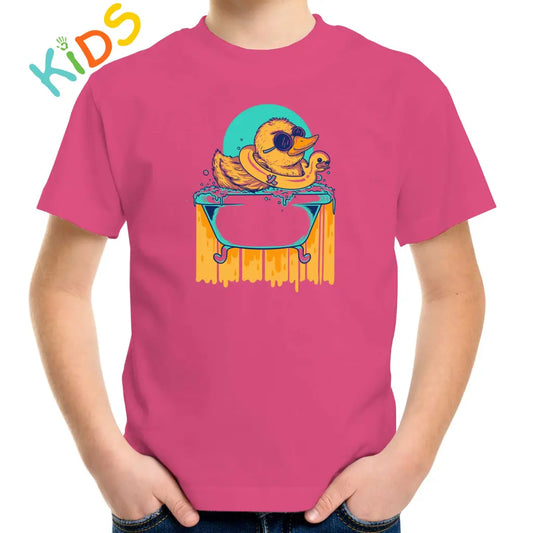 Duck Bath Time Kids T-shirt - Tshirtpark.com