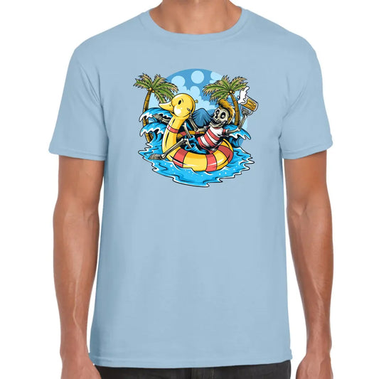 Duck Skeleton Beer T-Shirt - Tshirtpark.com