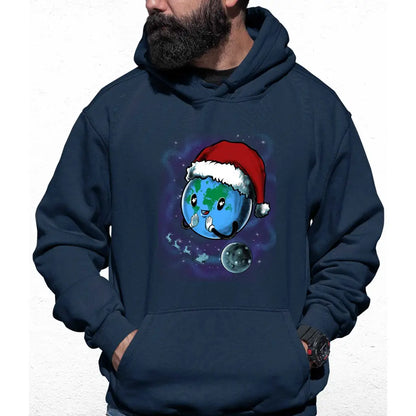 Earth Santa Colour Hoodie - Tshirtpark.com