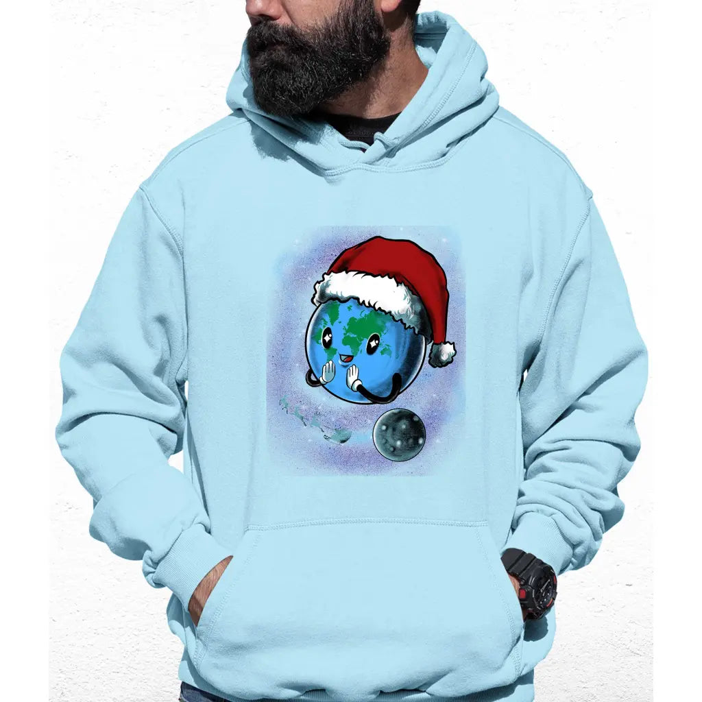 Earth Santa Colour Hoodie - Tshirtpark.com