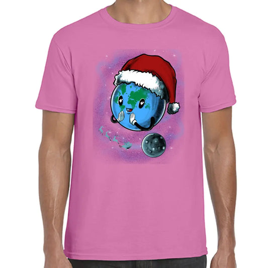 Earth Santa T-Shirt - Tshirtpark.com