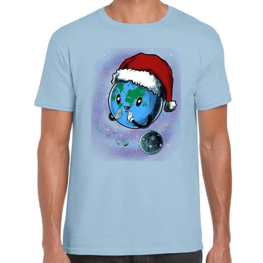 Earth Santa T-Shirt - Tshirtpark.com