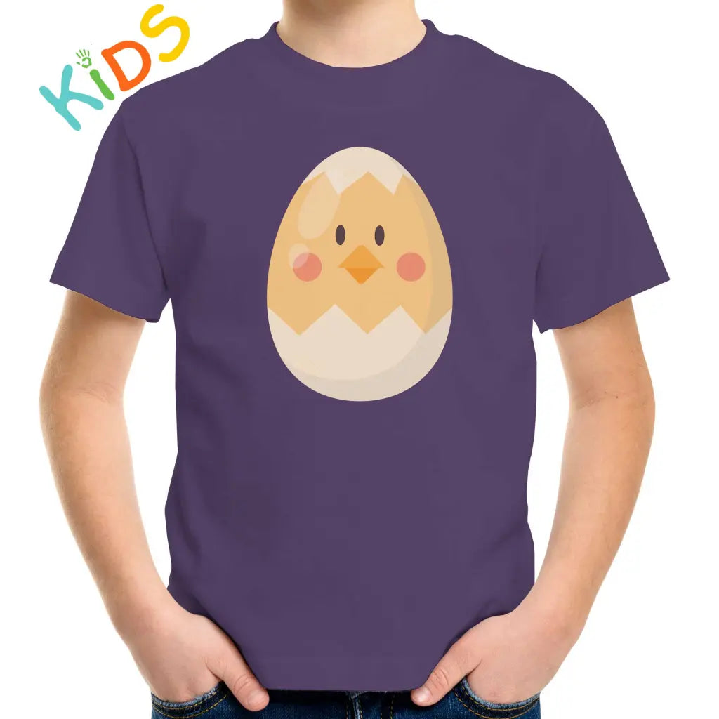 Easter Egg Face Kids T-shirt - Tshirtpark.com