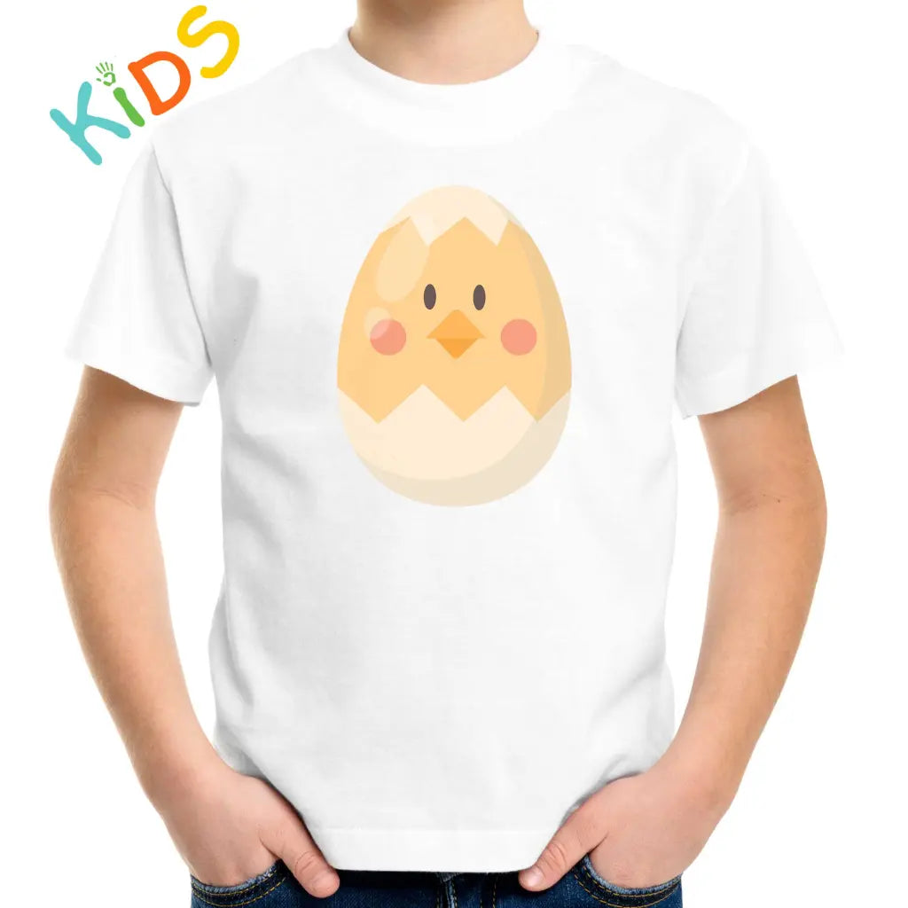 Easter Egg Face Kids T-shirt - Tshirtpark.com