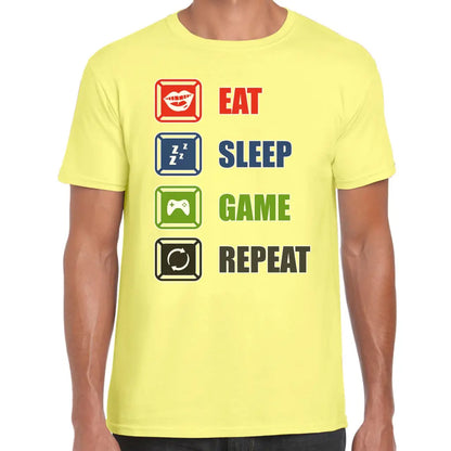 Eat sleep Game T-Shirt - Tshirtpark.com