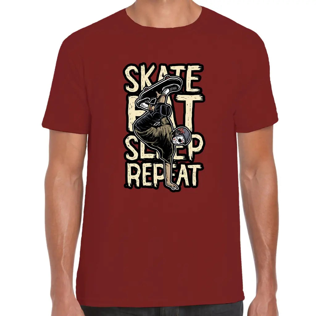 Eat Sleep Skate T-Shirt - Tshirtpark.com
