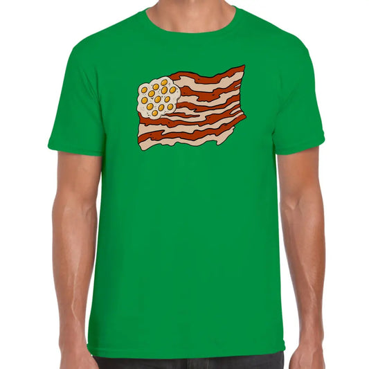 Egg & Bacon Flag T-Shirt - Tshirtpark.com