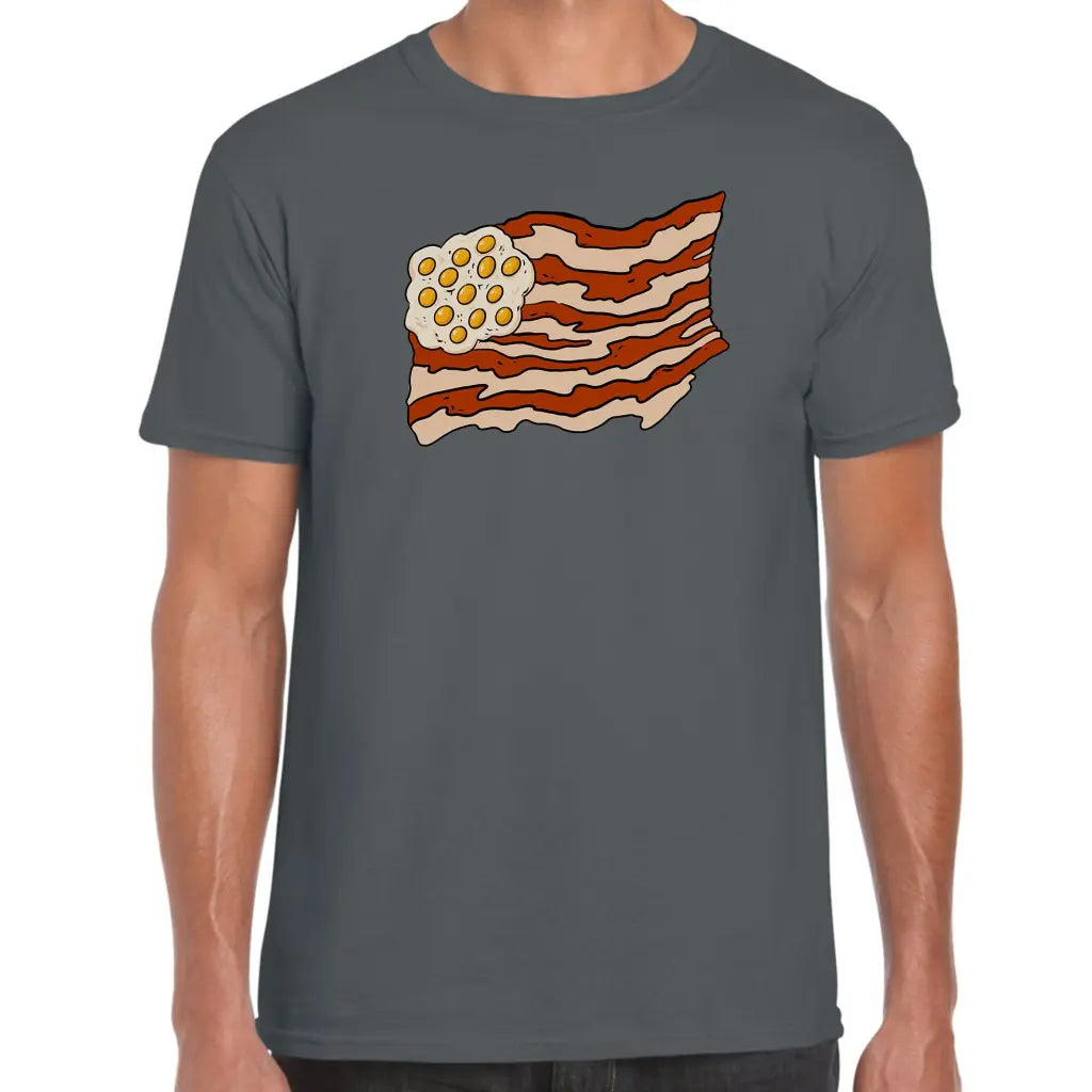 Egg & Bacon Flag T-Shirt - Tshirtpark.com