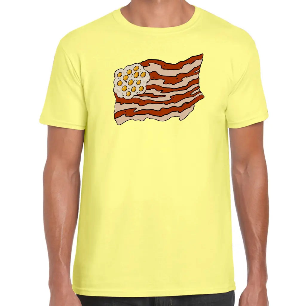 Egg & Bacon Flag T-Shirt - Tshirtpark.com