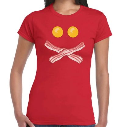 Egg Bacon Ladies T-shirt - Tshirtpark.com